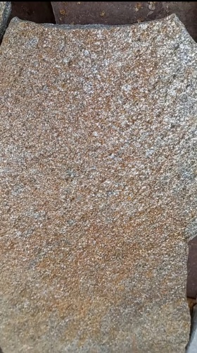 Плитняк златолит серебристый для цоколя, отмостки купить в Добрянке