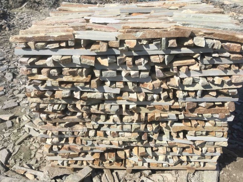 Горбушка златолит золотистый для облицовки купить в Добрянке