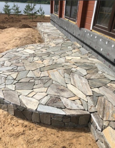 плитняк для лестницы